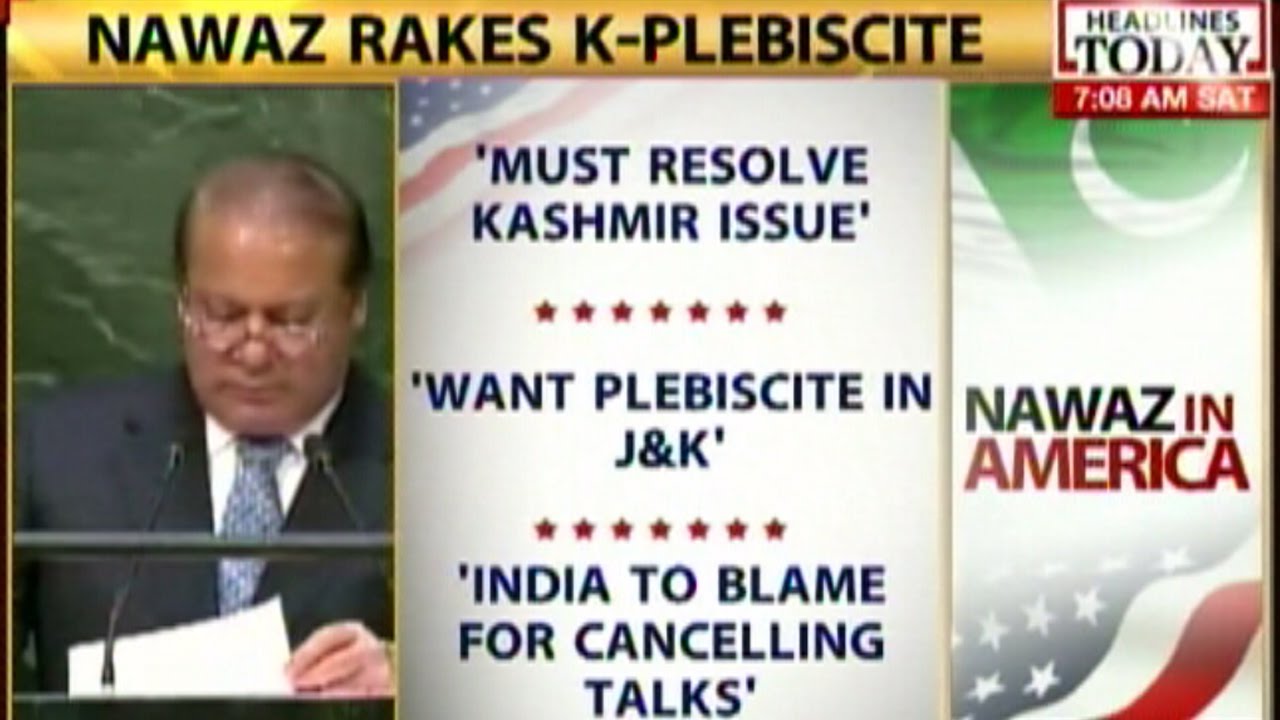 Pak PM calls for intervention in Kashmir issue at UN General Assembly