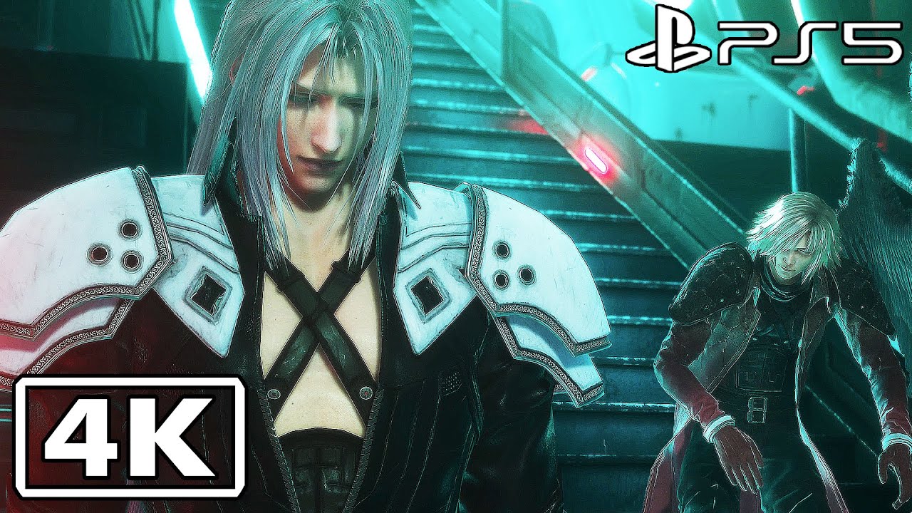 Генезис рассказывает Сефироту правду о Дженове — Crisis Core Final Fantasy 7 Reunion (4K)