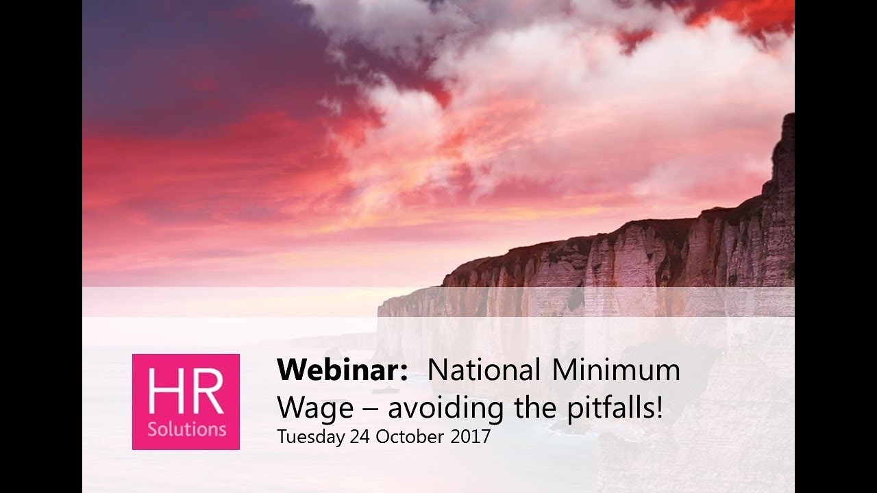 National Minimum Wage - avoiding the pitfalls!