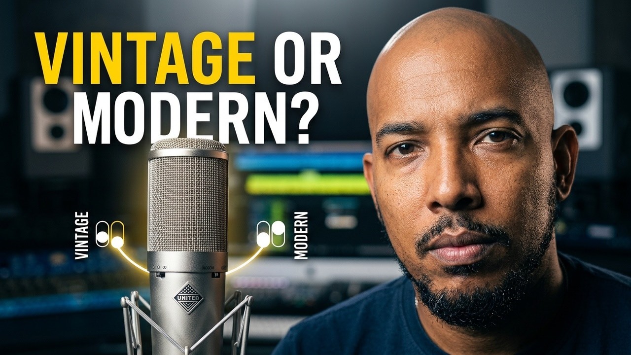 United UT twin 87 review - vintage and modern  style 87 in one mic
