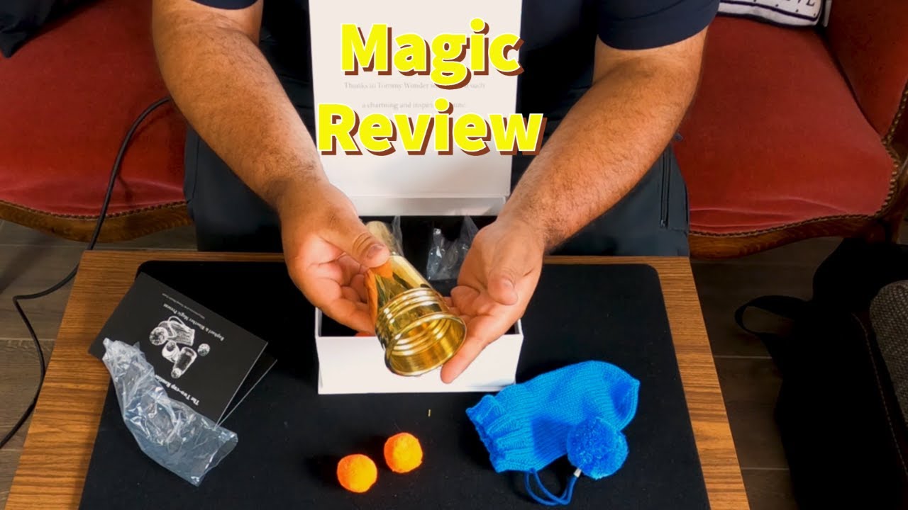 Magic Review - Tommy Wonder  Cups & Balls Set by Raphael and Bluether