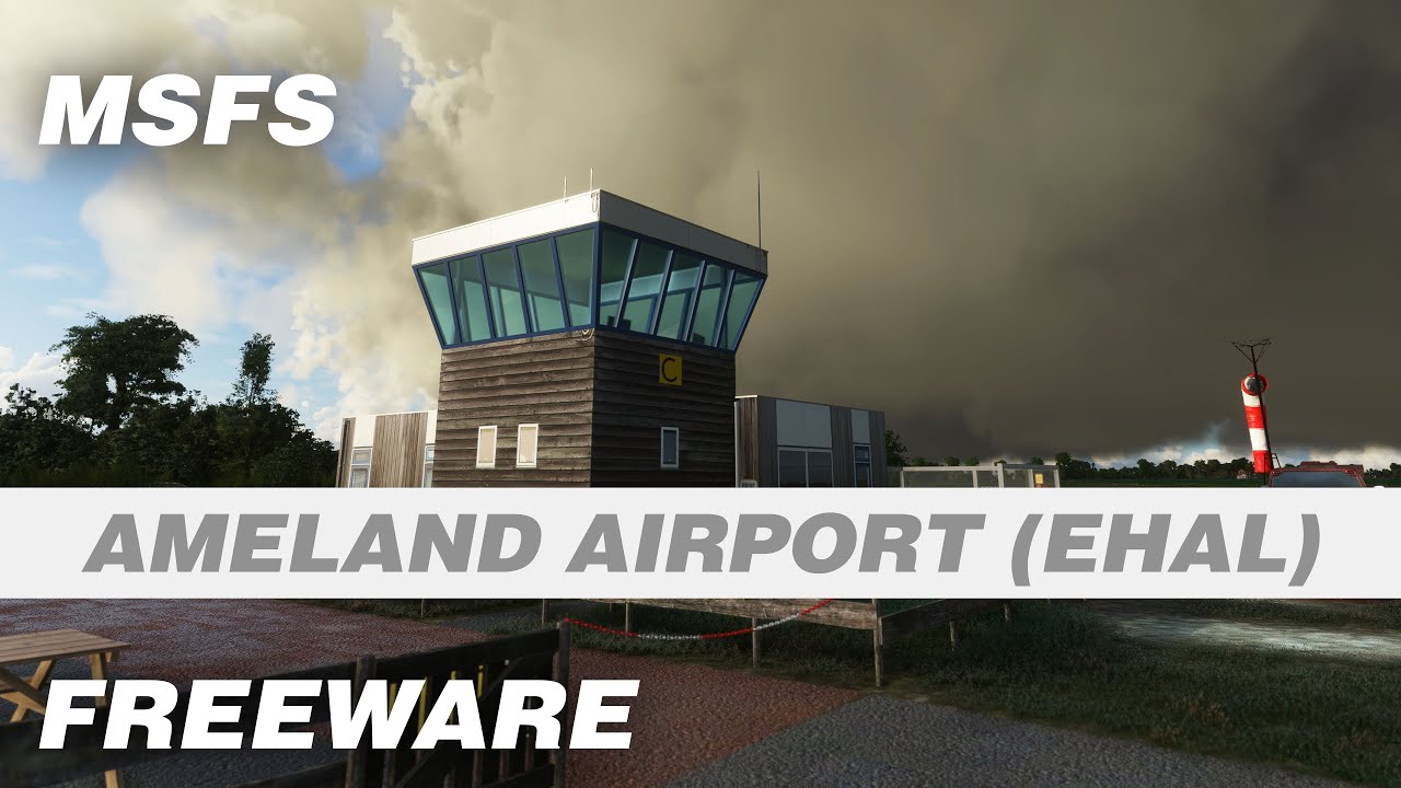 Ameland Airport (EHAL) Freeware Scenery for MSFS (2020)