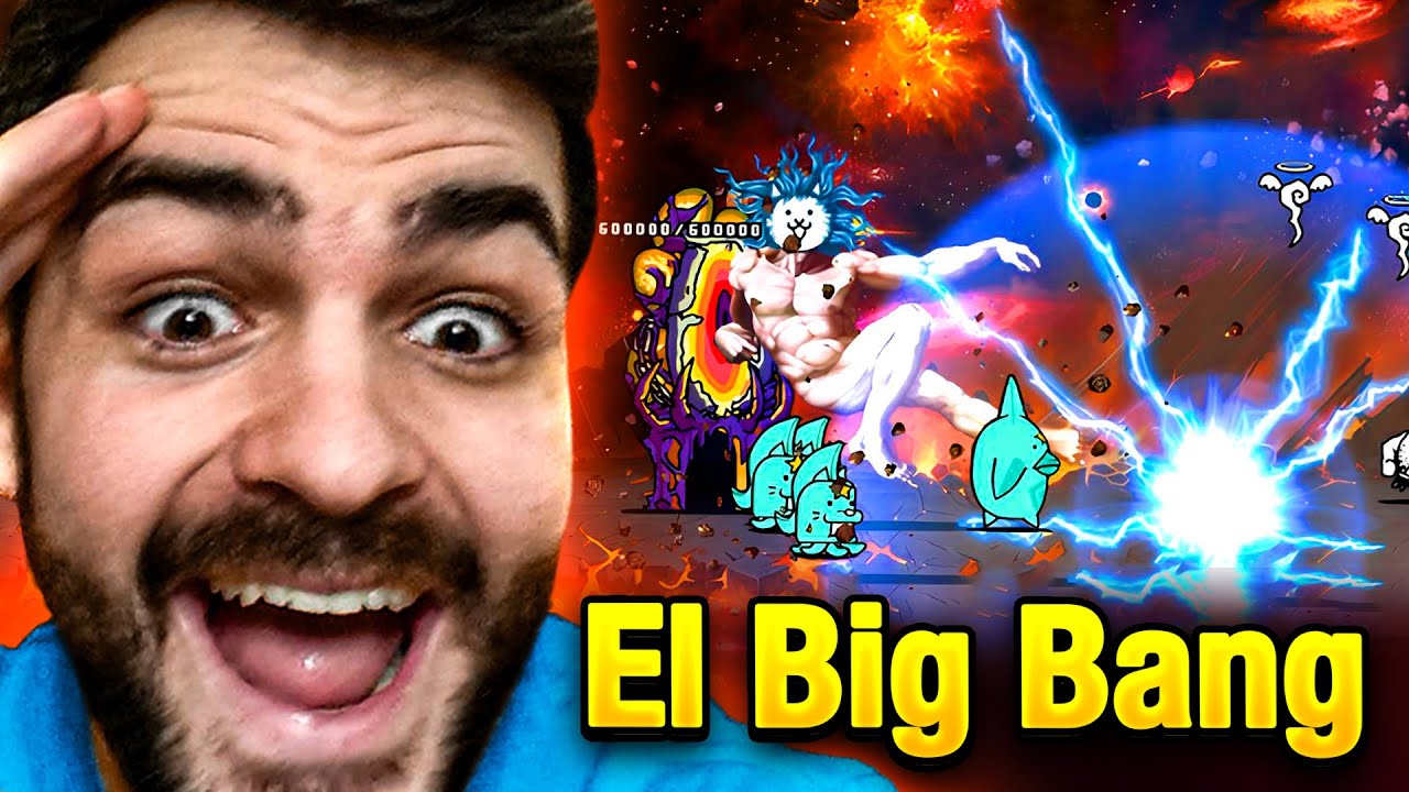 ¿Sobreviviré al Misidios en el Nivel Big Bang?😱 The Battle Cats
