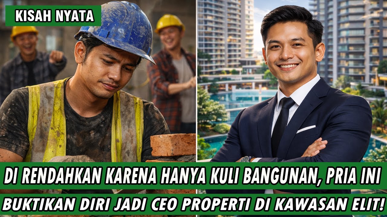 DARI PEKERJA SEDERHANA KE MILIARDER PROPERTI, PRIA INI MEMBUAT SEMUA TERKESIMA!
