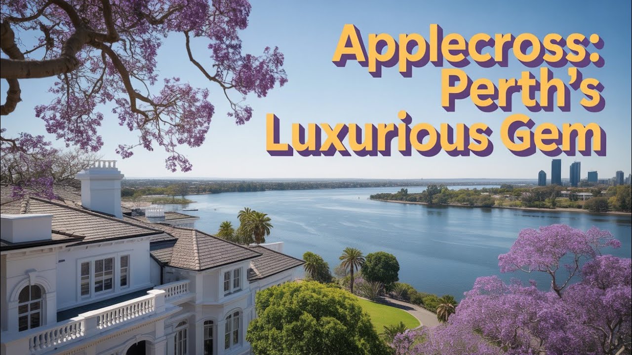 Inside Perth's Riverside Millionaire Mansion Suburb