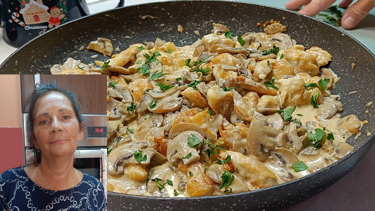 Одна сковорода, много вкуса – кремовые куриные полоски, покоряющие с первого укуса!