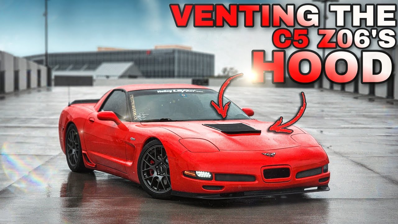 Doing What GM Should Have Done On The C5 CORVETTE // Trackspec GT1 Hood Vent Install