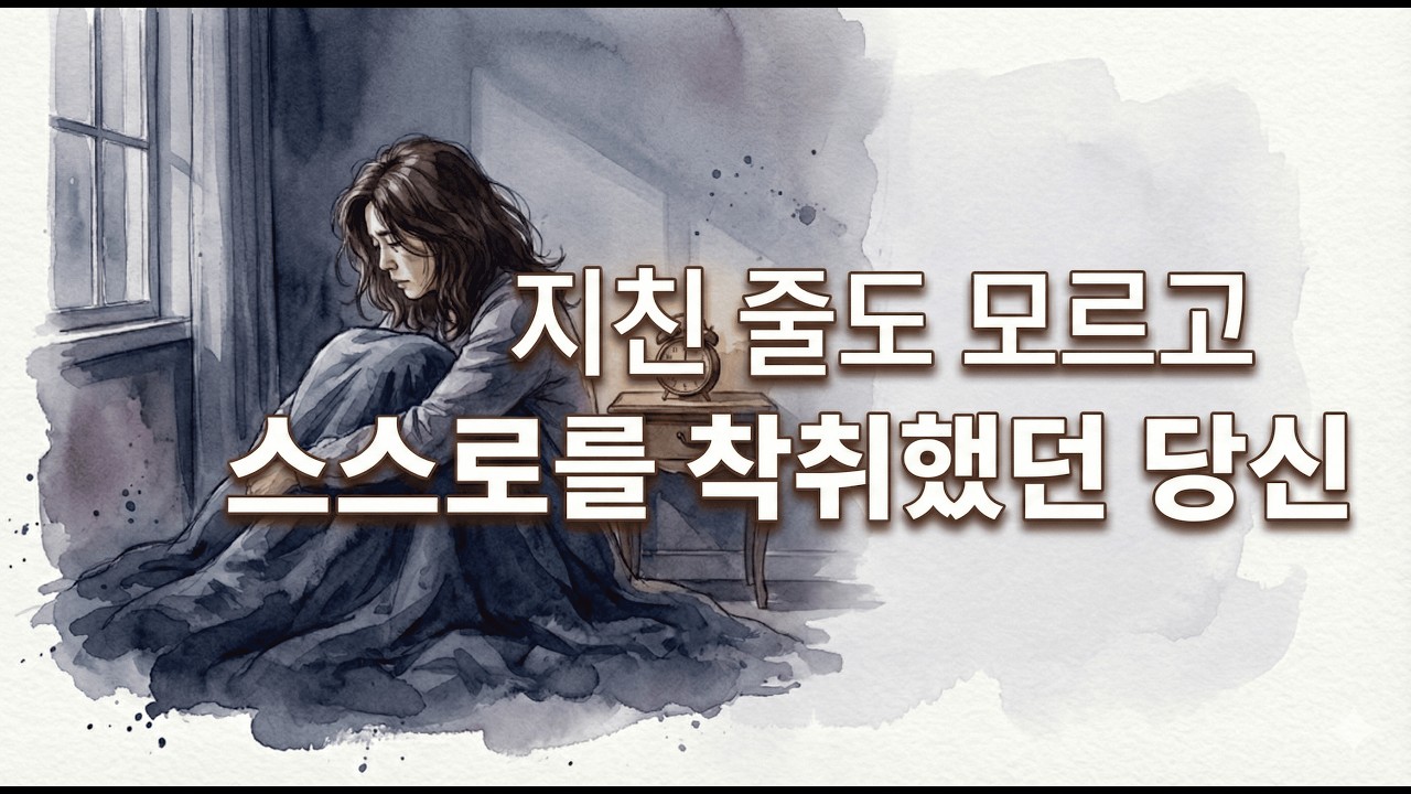 괜찮아, 잠시 멈춰도 돼 | 번아웃, 당신의 몸이 보내는 가장 절박한 신호