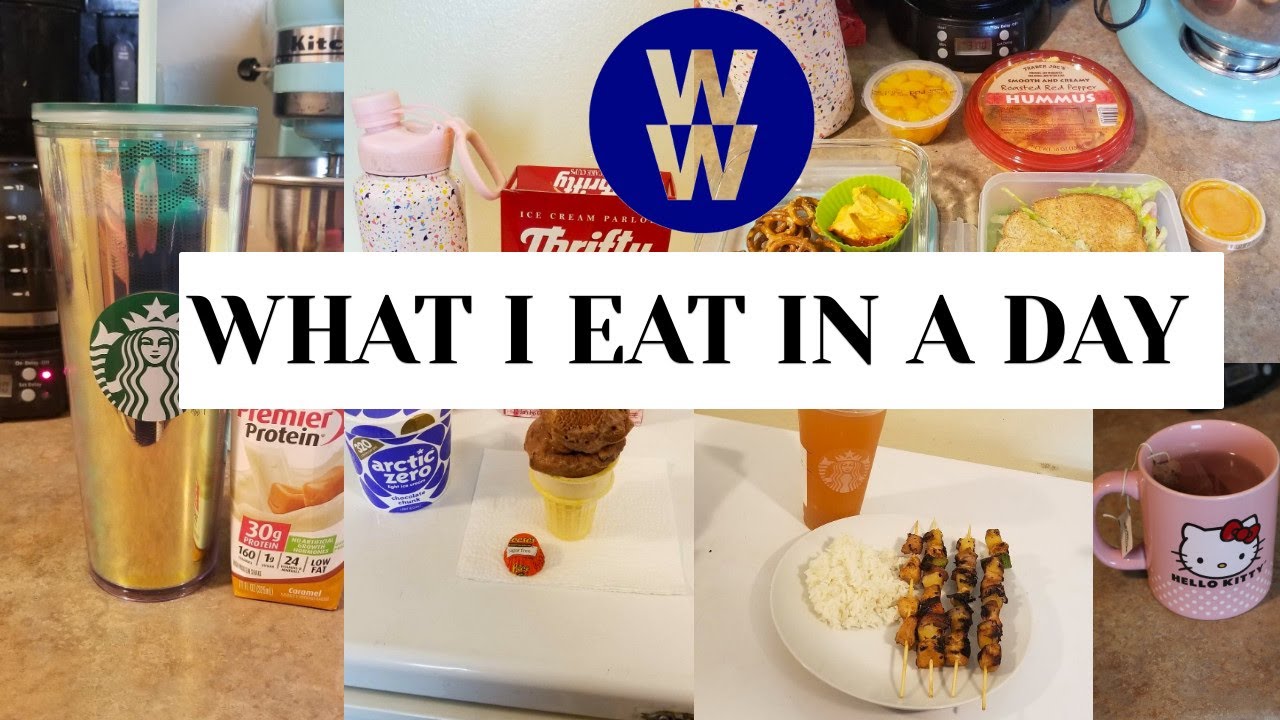 WHAT I EAT IN A DAY ON WW BLUE PLAN | WW FREESTYLE | Crystal Evans