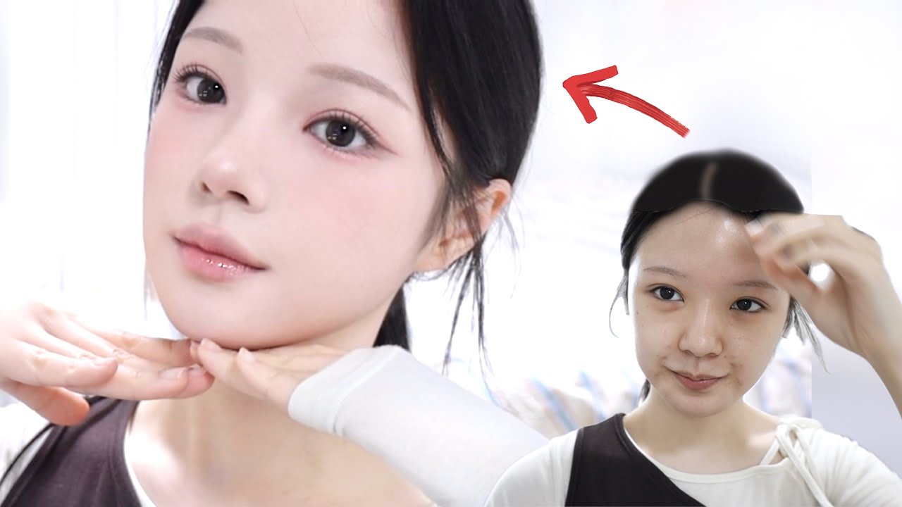 웜쿨 비빔인간의 겟레디윗미 ❥ ﾟ｡┈ 청순한 듯 고급진 메이크업┈ ﾟ｡