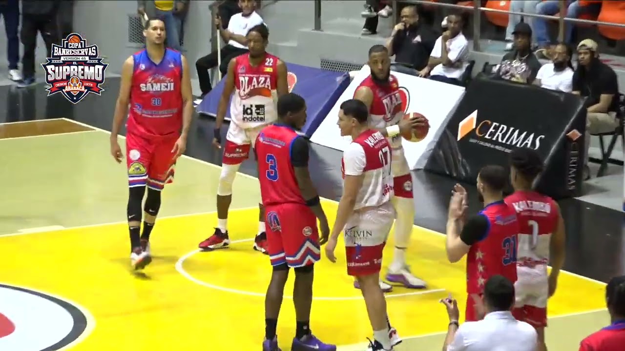 PLAZA VS SAMEJI | HIGHLIGHTS | Torneo “Supremo” del Baloncesto Superior de Santiago / ABASACA