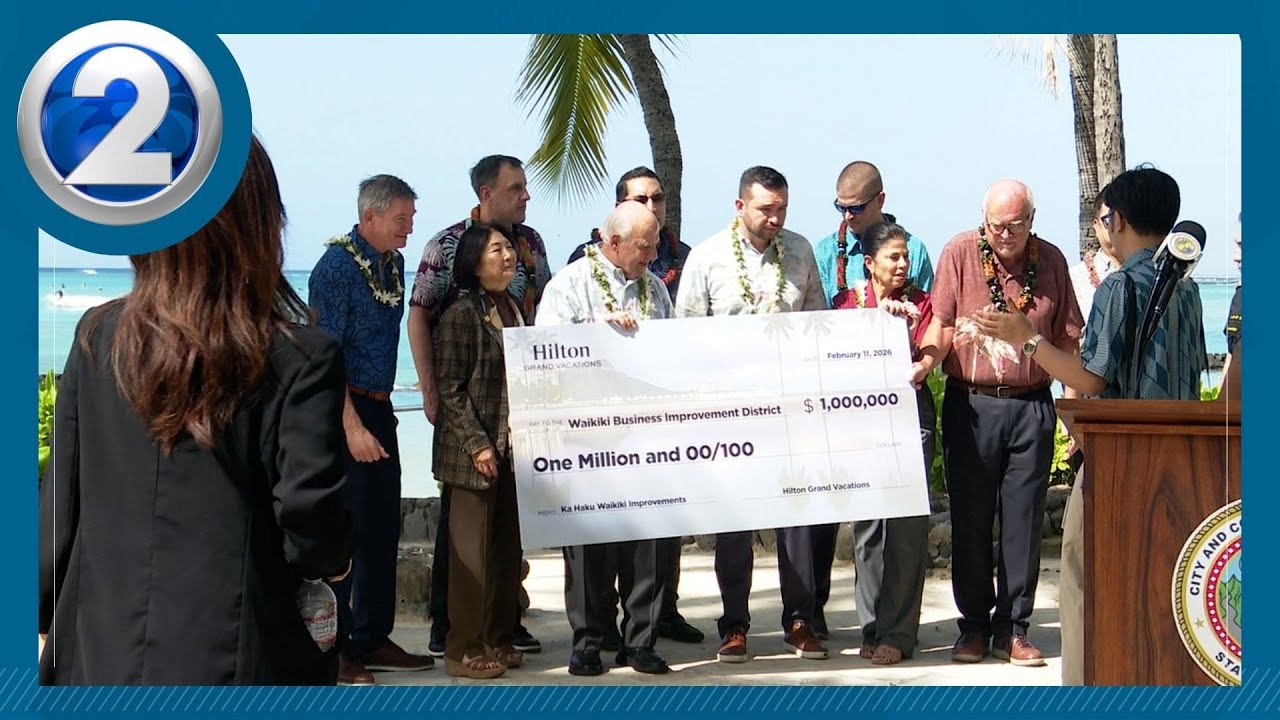 Waikiki Business Improvement District receives $1 million donation for Kuhio Beach Park
