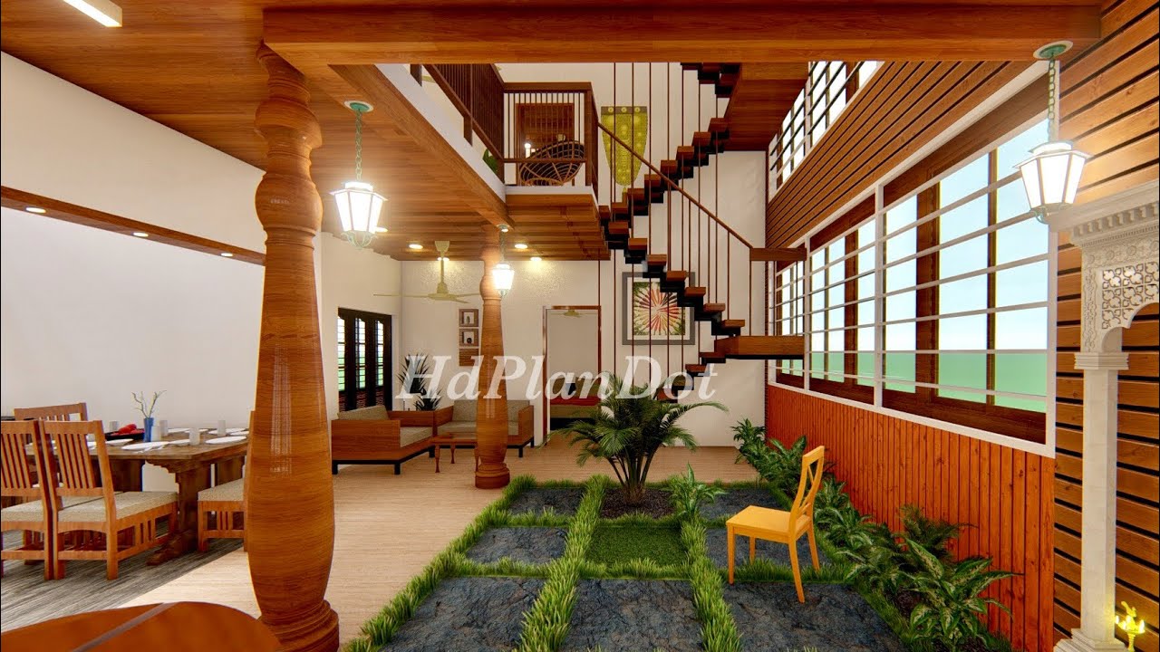 1580sqft Nalukettu House|Small Nalukettu|Kerala Nalukettu House |Nadumuttam|Kerala Home Design