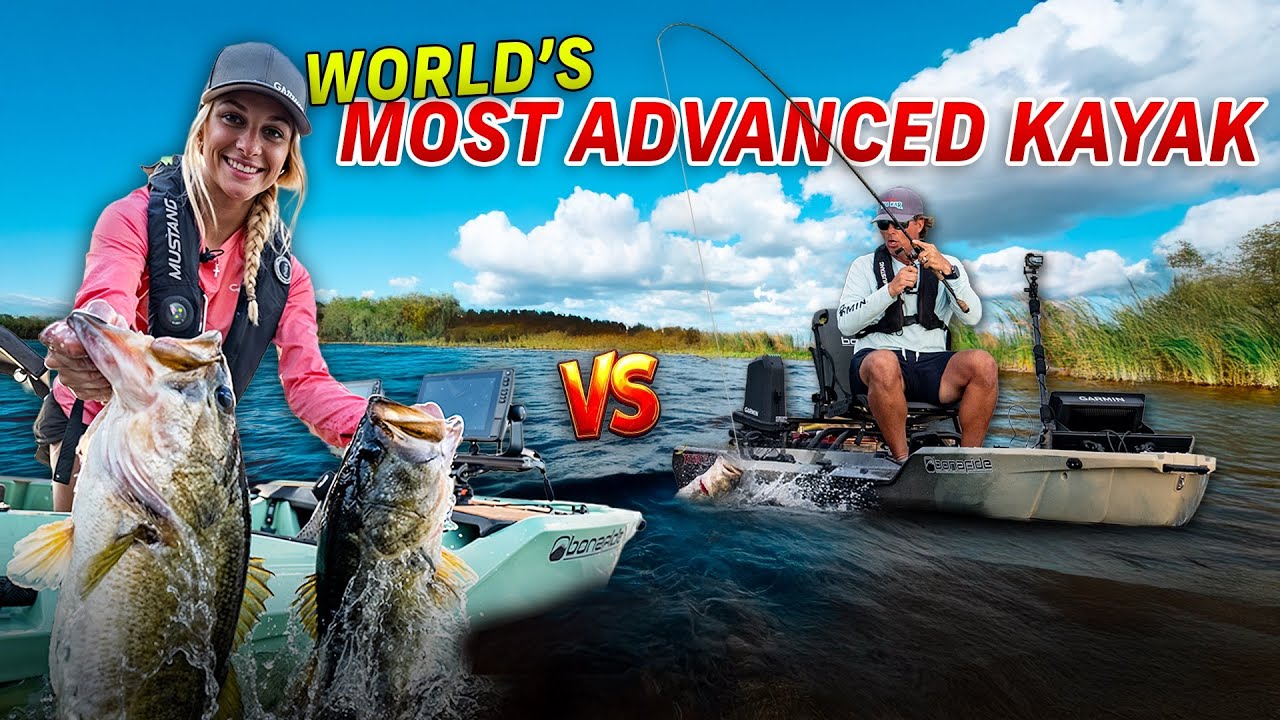 I CHALLENGE Hilary For a $15,000 Kayak! (Big Bass Challenge)