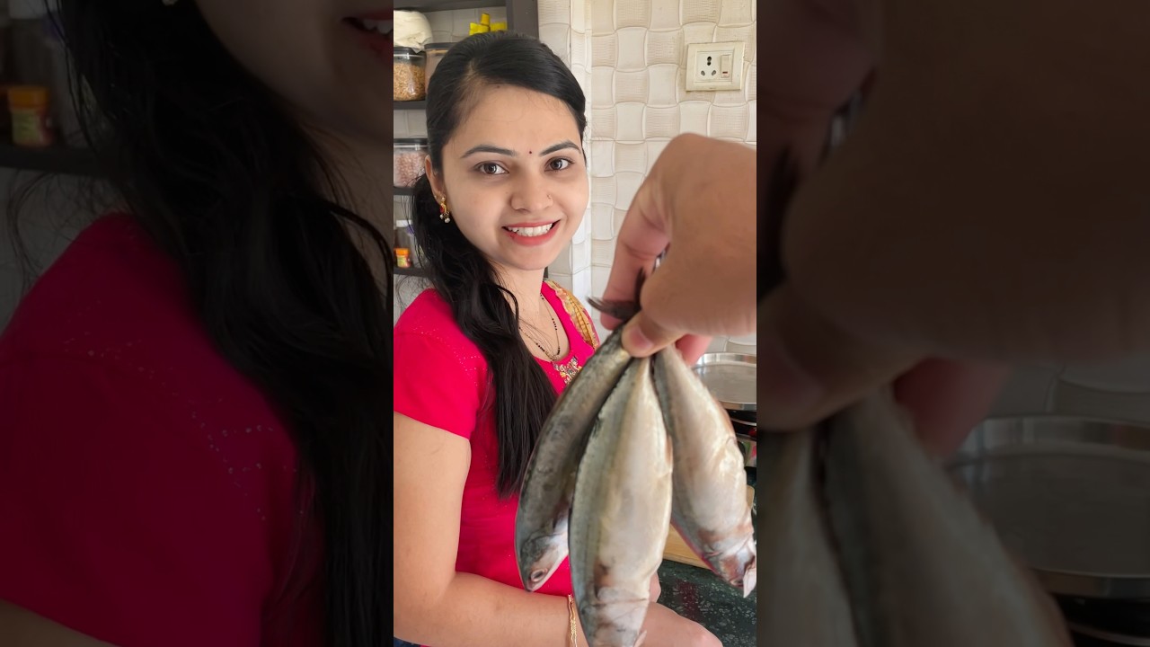 Bangada Fry 🐟| Mackerel Fry Recipe #shorts