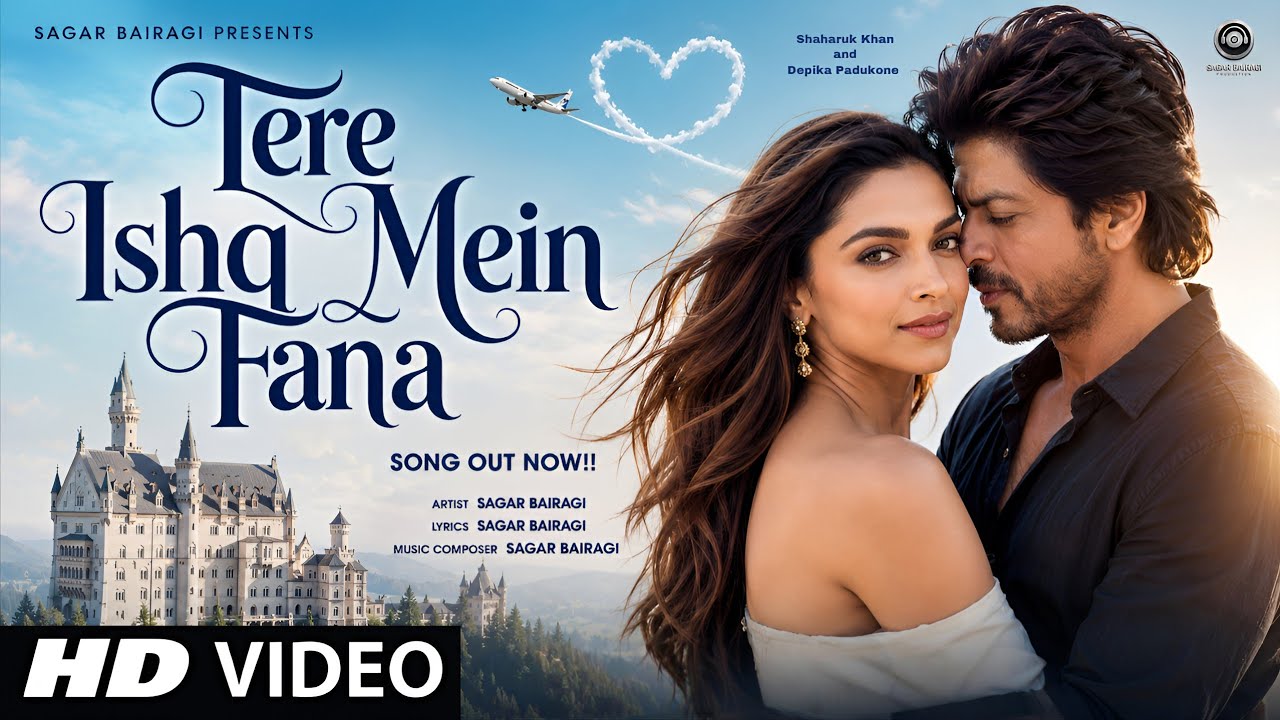 New Song 2026 | Tere Ishq Mein Fanaa | Sagar Bairagi | Shahrukh Khan | Depika padukone | New Song 