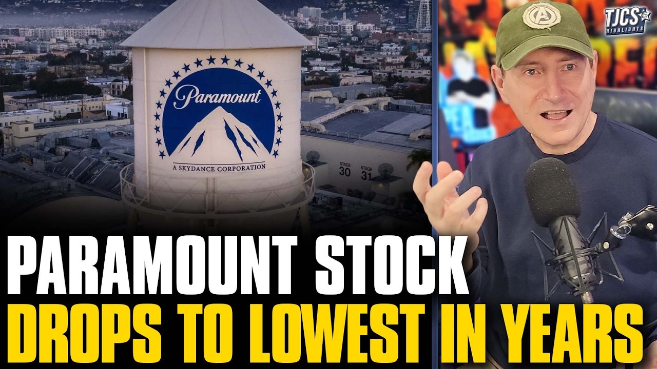 Paramount Stock Drops To Its Lowest In 9 Years