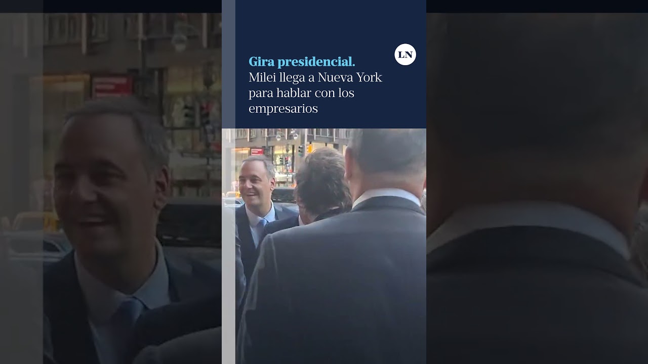 Javier Milei llega a JP Morgan para hablar en la Argentina Week