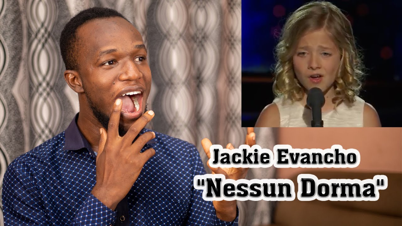 Jackie Evancho - Nessun Dorma (Reaction Video)