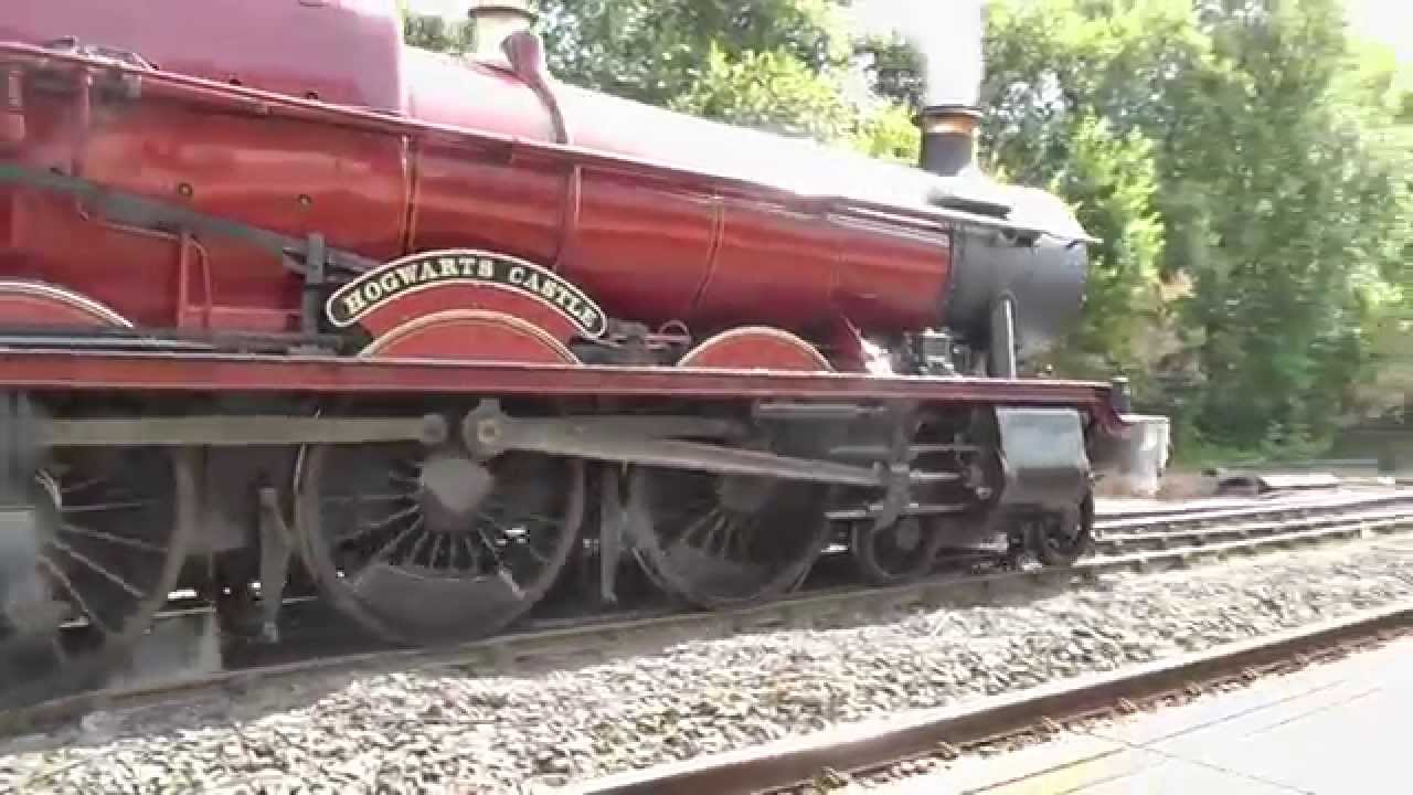 The Wizards Express at Hellifield   GWR 4-6-0 No 5972 Olton Hall - 12th July 2014