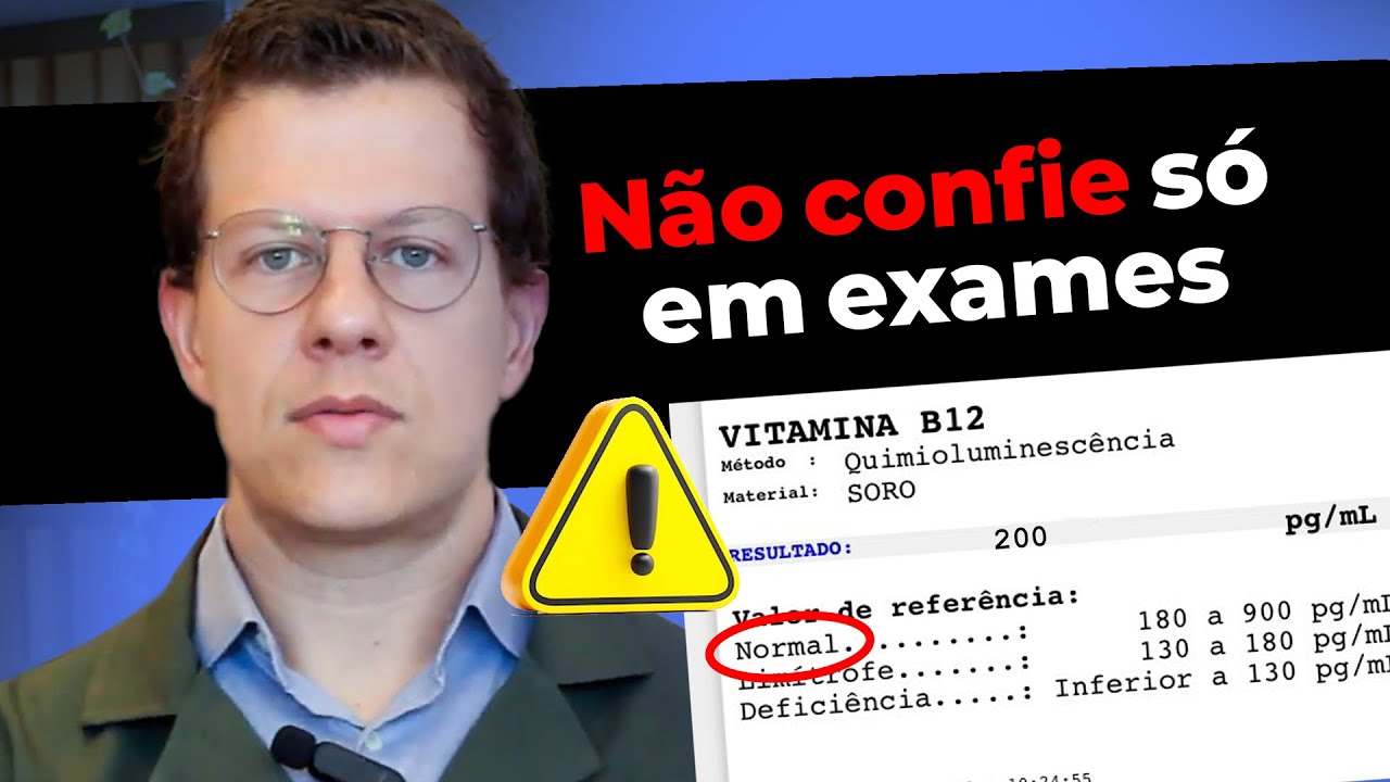EXISTE 99% DE CHANCE DO SEU PACIENTE TER VITAMINA B12 BAIXA - Dr. Mikhael Marques