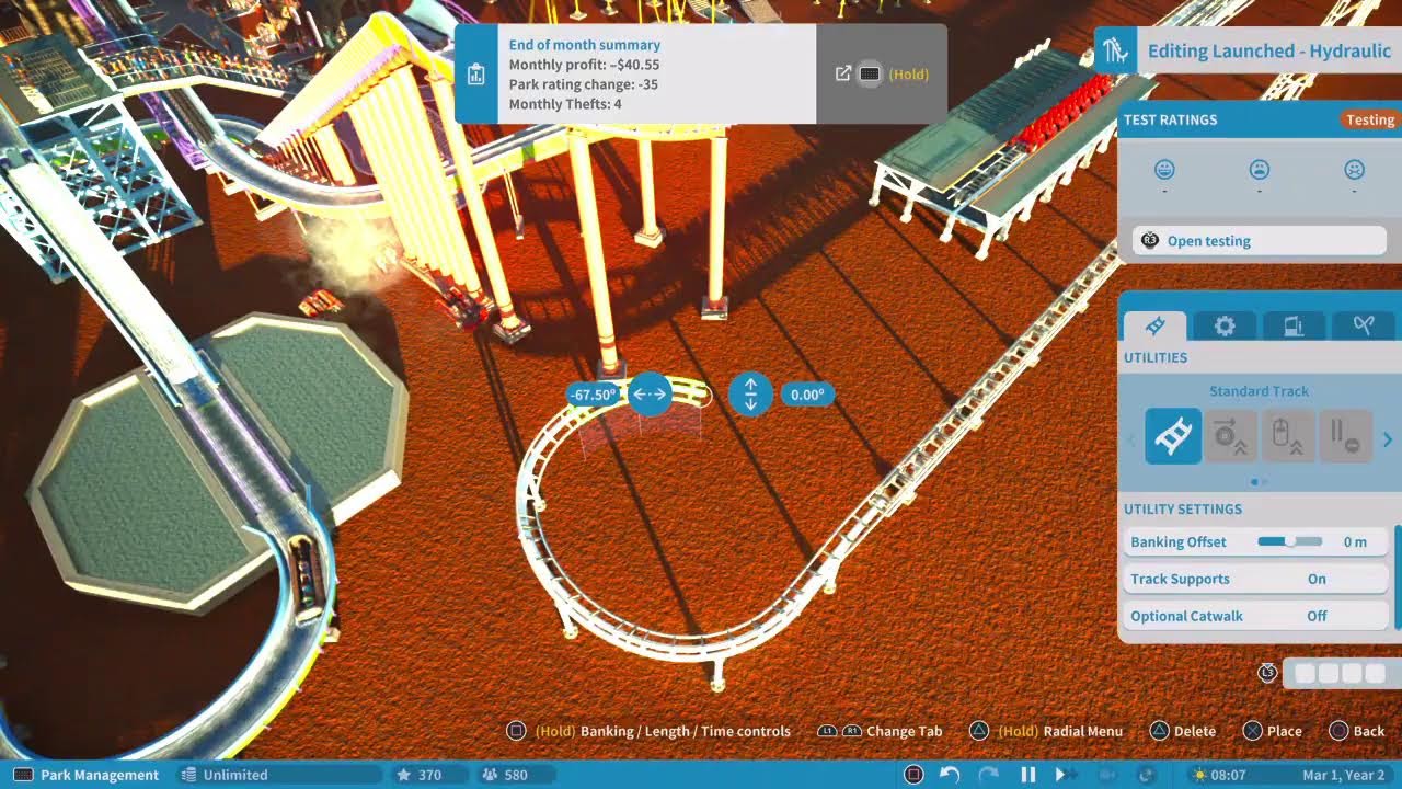 Planet Coaster ideas..
