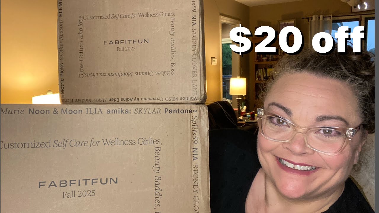 FabFitFun - Fall 2025 - TWO BOXES!! $20 off