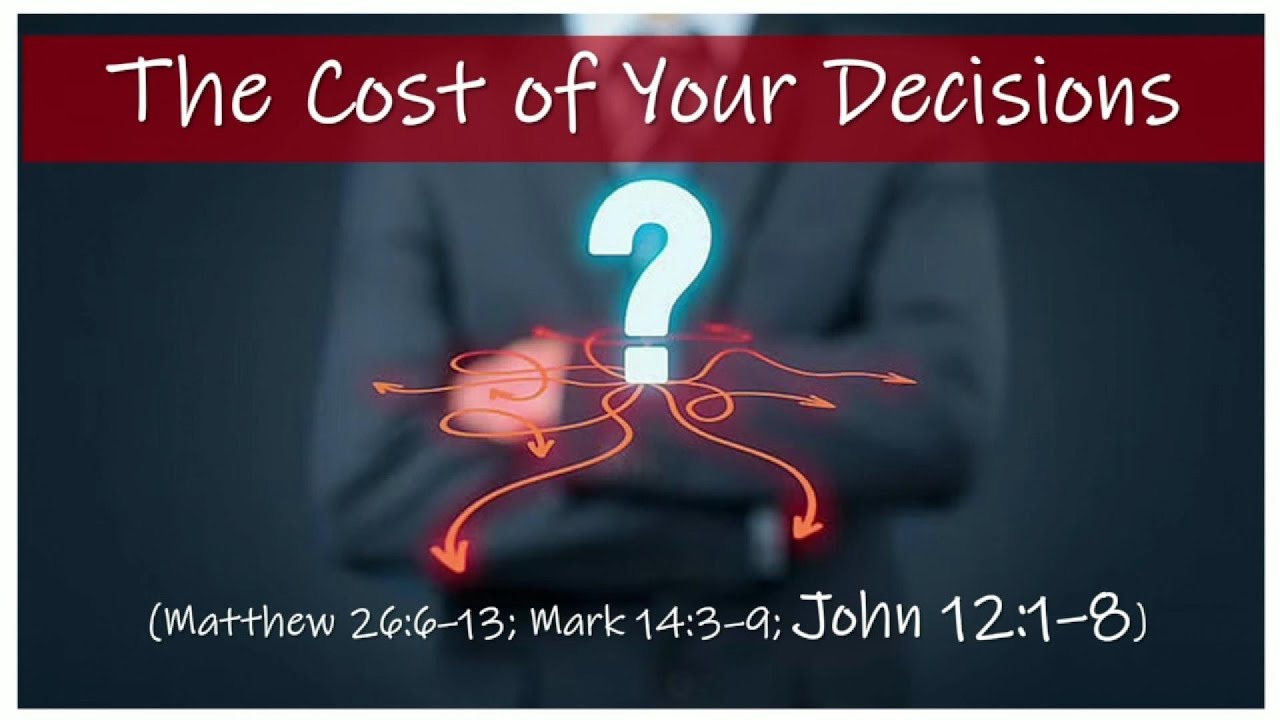 The cost of your decisions - Pastor Harold - 11 Jan 2026