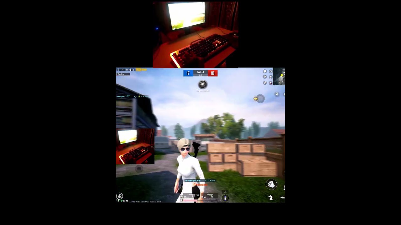 This is How I Play on Emulator😇🔥 #tdm  #pubg #emulator #handcam  #alonespins