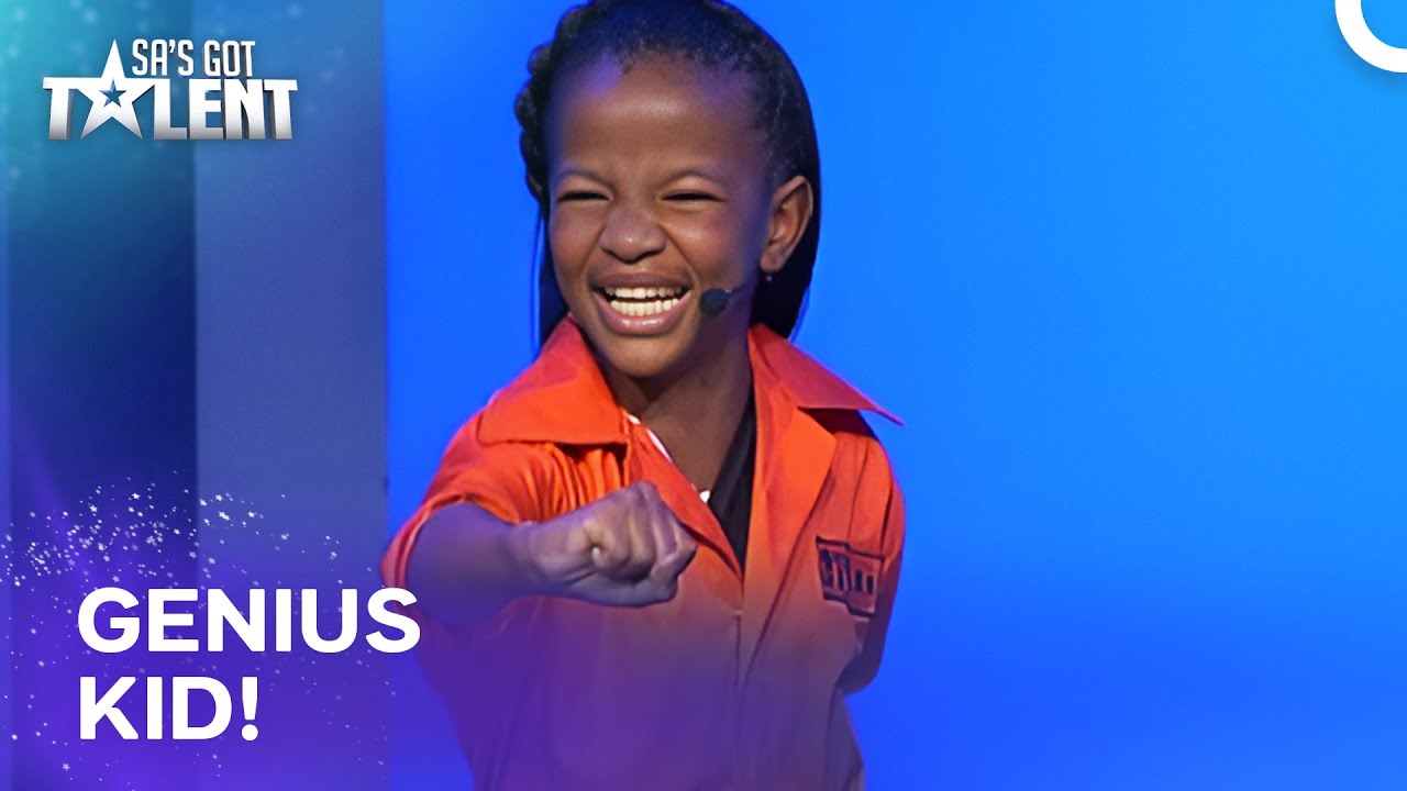 Botlhale's Poetry Is Beyond Her Years! | South Africa's Got Talent