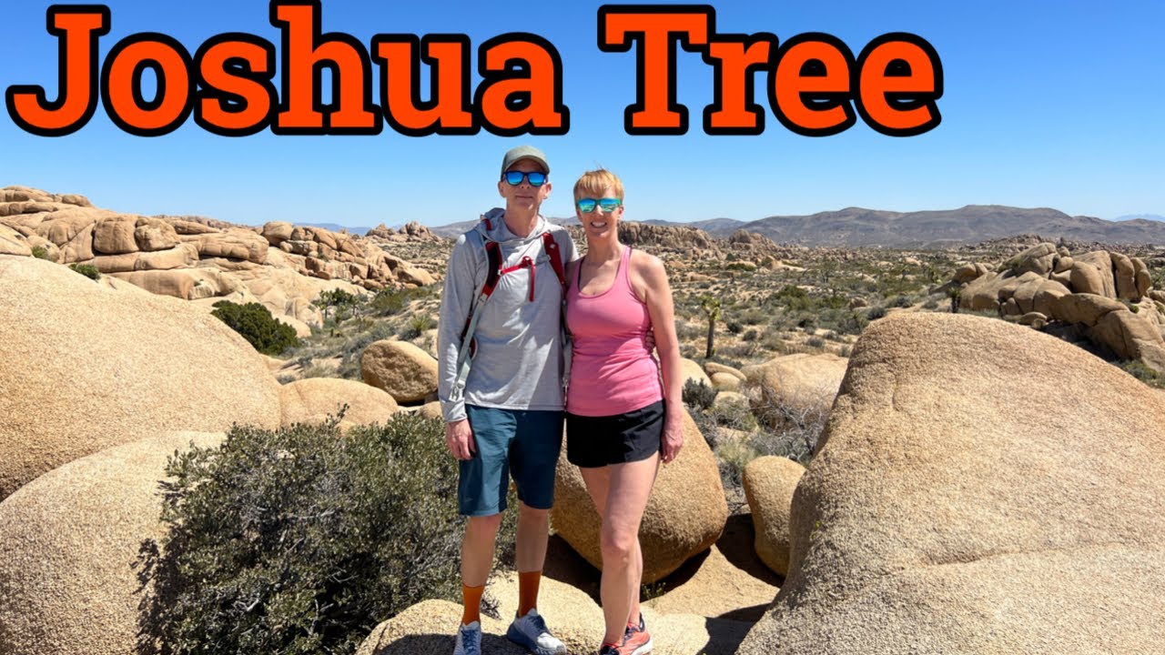 Hiking at Joshua Tree National Park, California