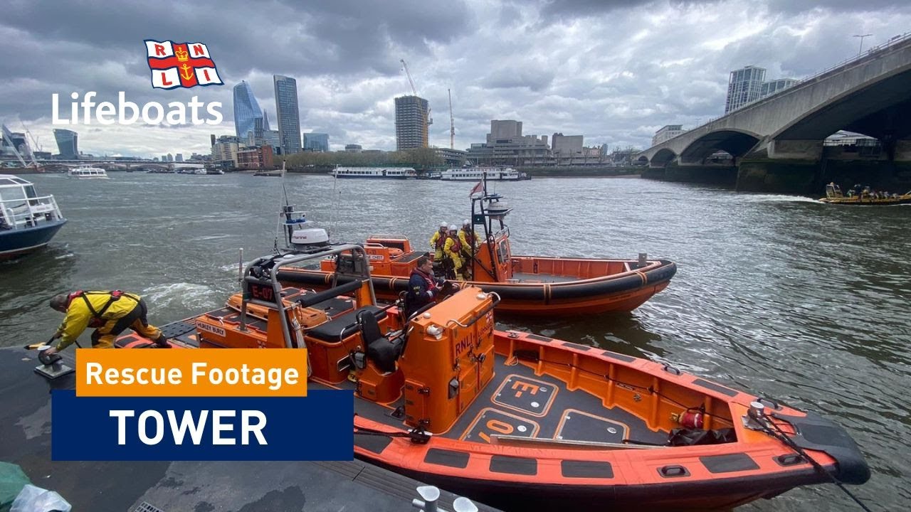 Tower Lifeboat Crew's First Shout after New Station goes on Service