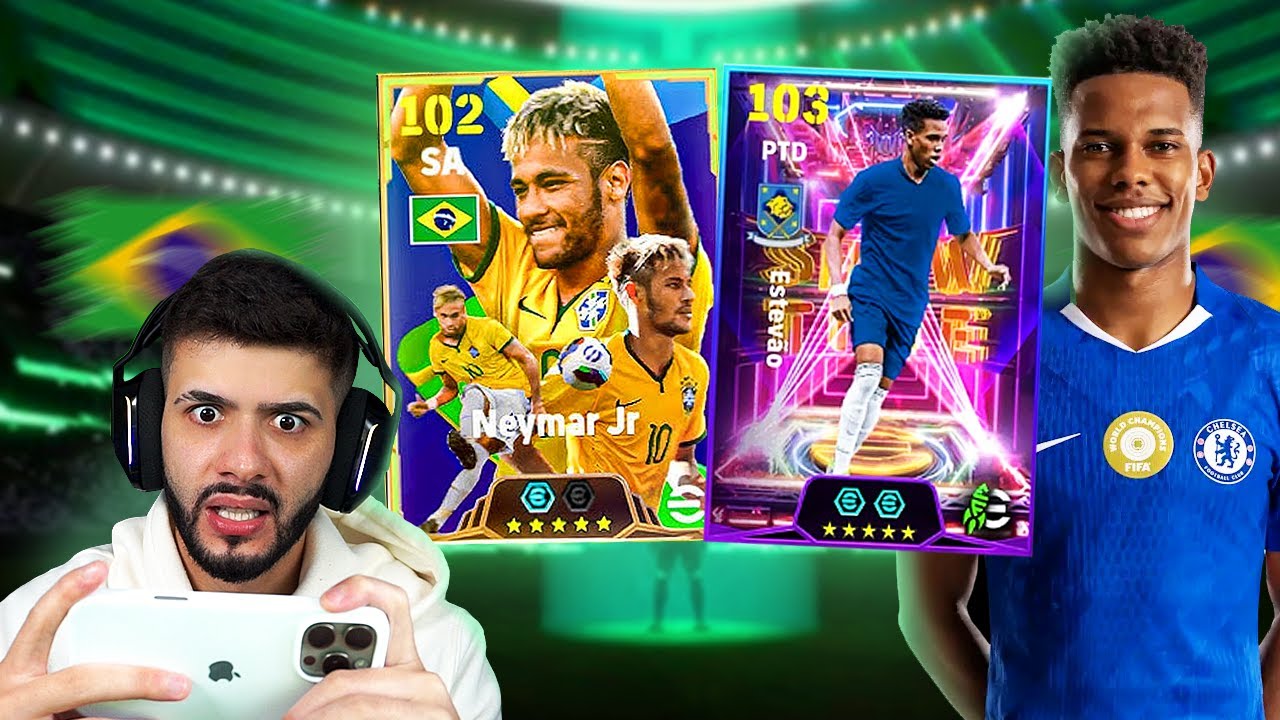 ABRI OS PACKS DO EFOOTBALL ATRÁS DO ESTEVÃO E NOVOS BRASILEIROS!