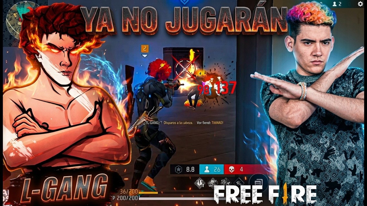 😭L-GANG REACCIONA MUY TRISTE A LO QUE DIJO DONATO DE LO QUE IBAN A JUGAR JUNTO A SANTANA Y DOMIDIOS