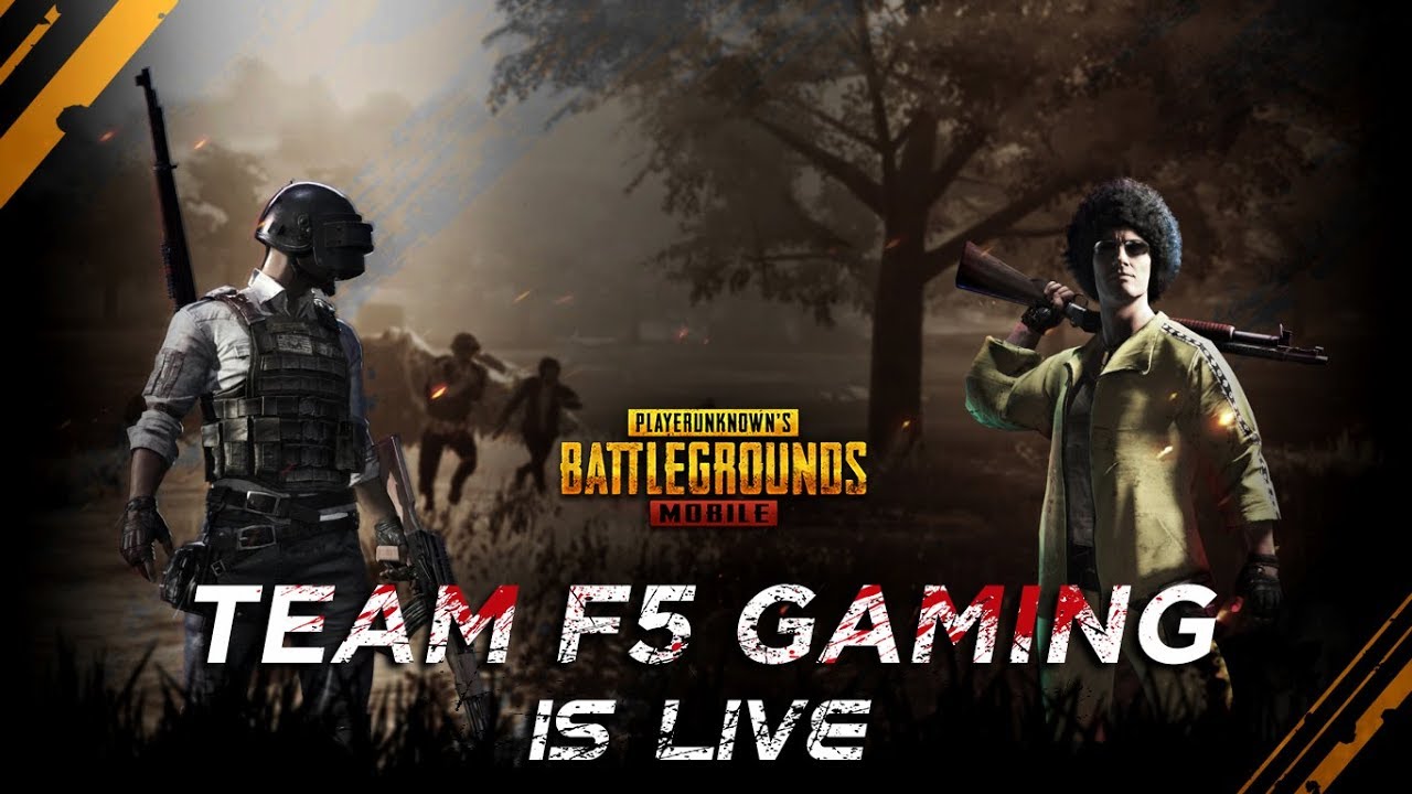 :red_circle: PUBG MOBILE LIVE : Rush Game Play | Team F5 Gaming