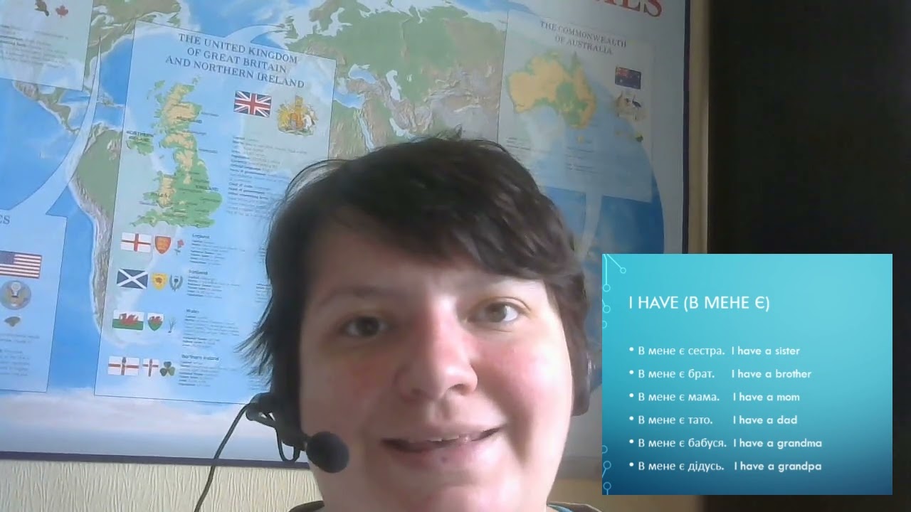 Learning Ukrainian with Odarka. Lesson 3. Family.