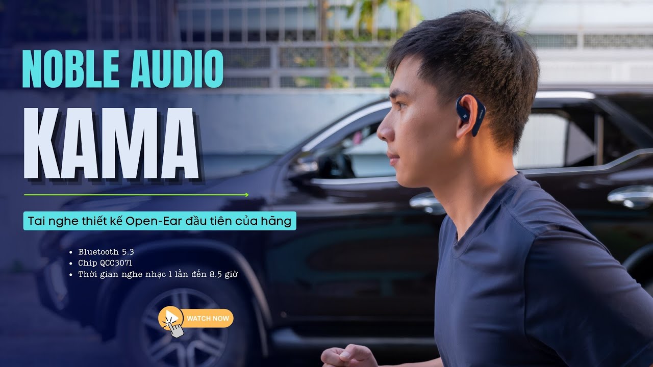 Unboxing Noble Fokus Kama | Tai nghe thể thao gọn nhẹ, pin lên đến 8 giờ, bluetooth 5.3 | Giá 3tr450