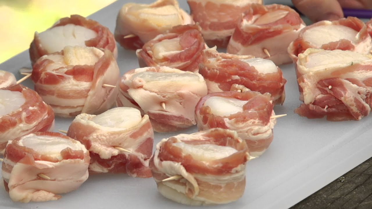 Camp Cooking With Zippo: Bacon Wrapped Scallops