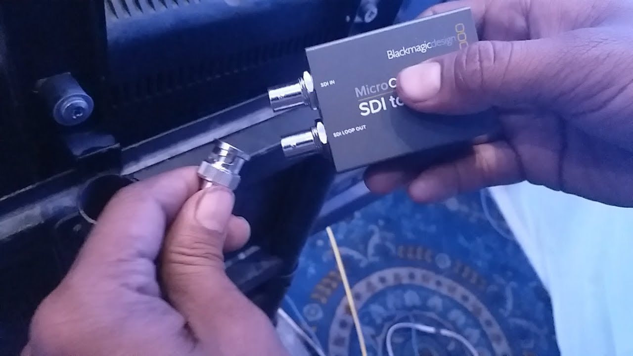 Blackmagic Design SDI to HDMI and HDMI to SDI Micro Converter