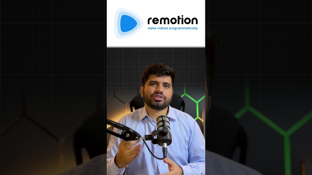 Unlock the Power of #Remotion: Create Videos Programmatically! #shorts
