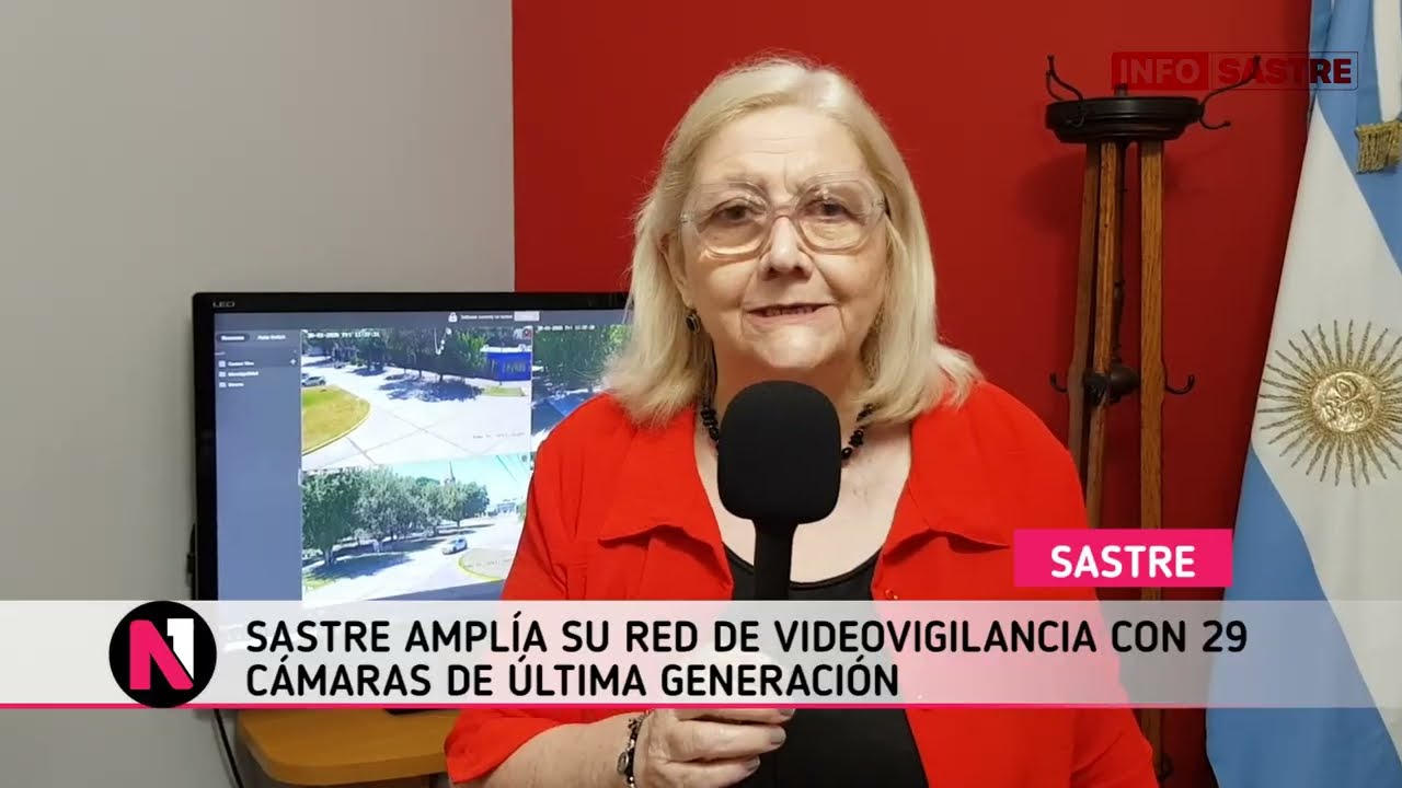 Sastre amplía su red de videovigilancia con 28 cámaras de última generación