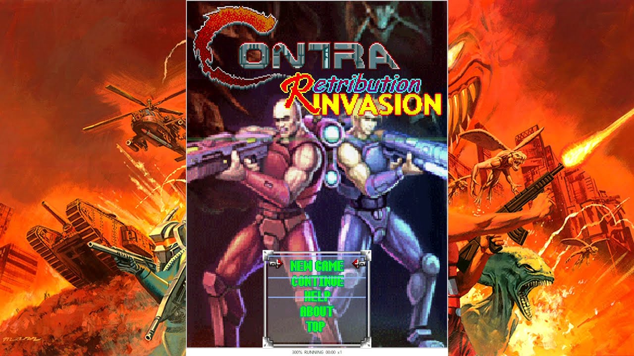Contra: Retribution Invasion. Прохождение за бойца Рока