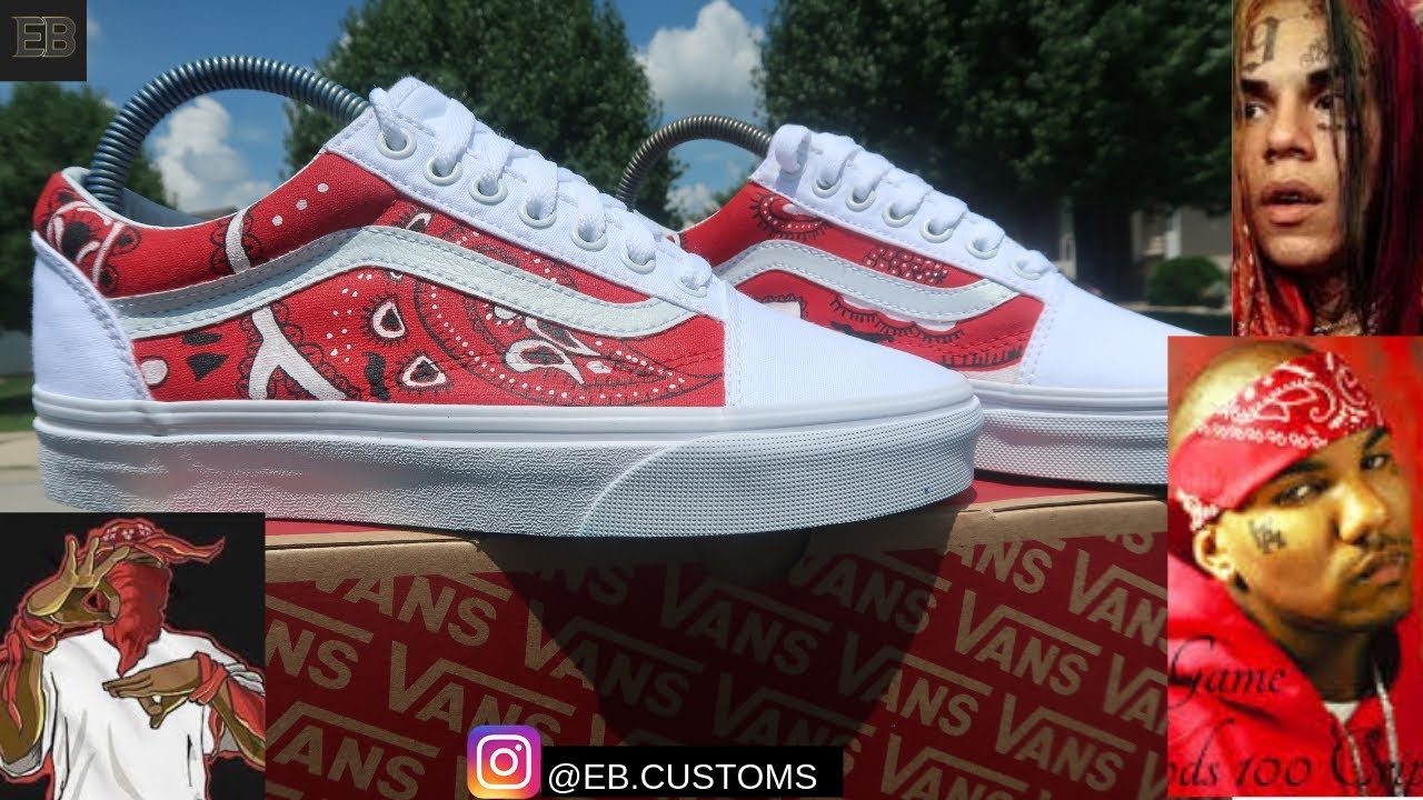 ONLY BLOODS CAN WEAR THESE VANS| CUSTOM VANS/Timelapse