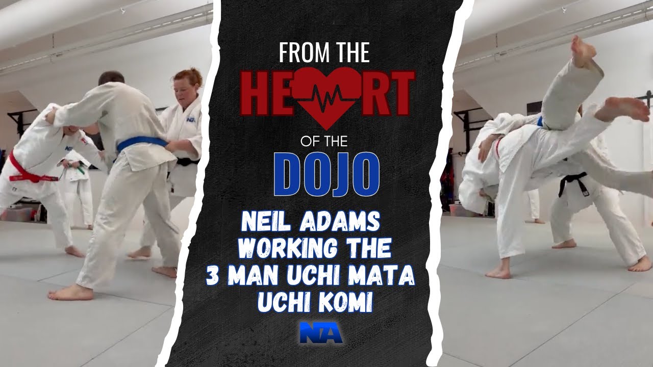 Neil Adams Working the 3 Man Uchi Mata Uchi Komi