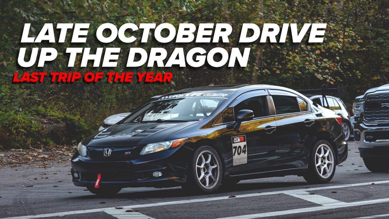 LATE OCTOBER DRIVE ON THE DRAGON