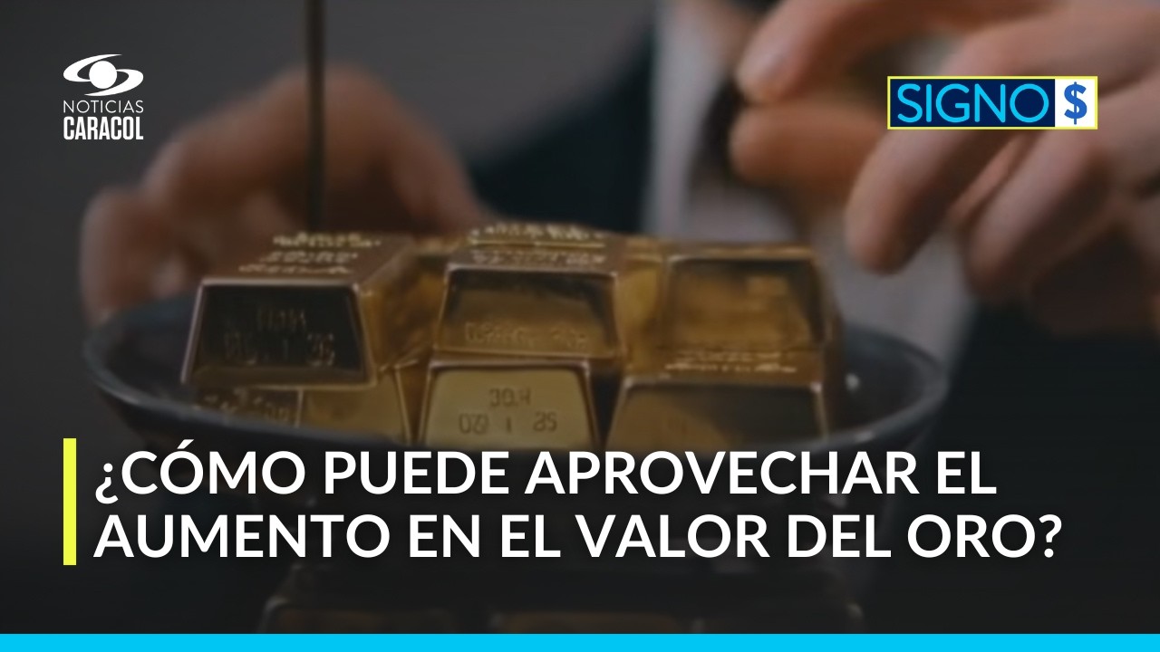 Tome nota: así puede aprovechar en Colombia el auge del oro, que se cotiza hoy a niveles históricos