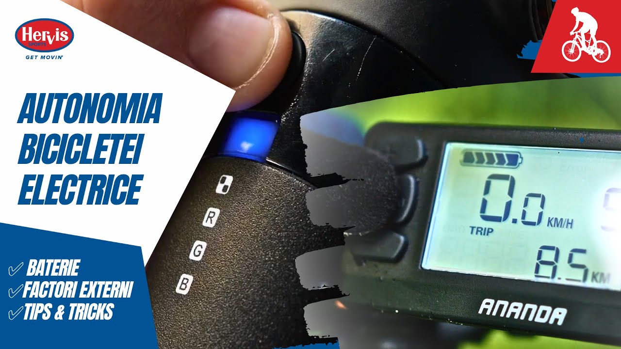AUTONOMIA Bicicletei Electrice | Tips & Tricks Sa Conservi Bateria