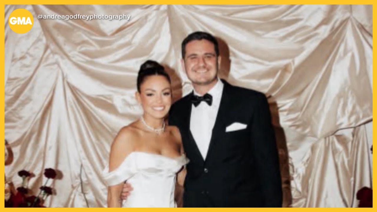 Bride surprises wedding guests with stem cell donor