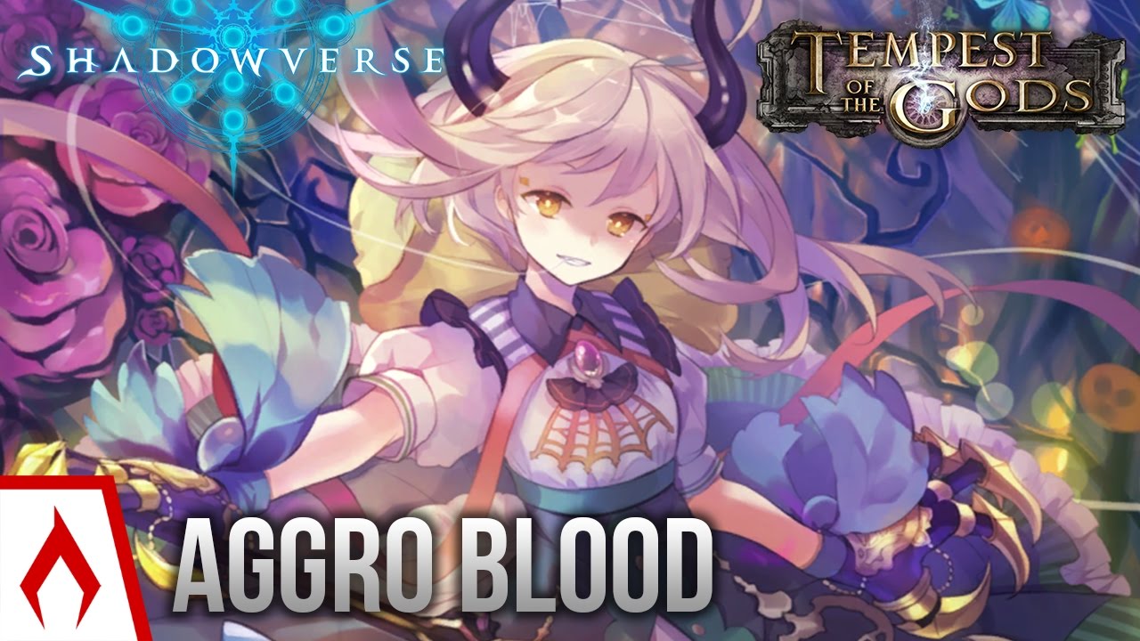 [Shadowverse] I'm Back! - TotG Aggro Bloodcraft Deck Gameplay