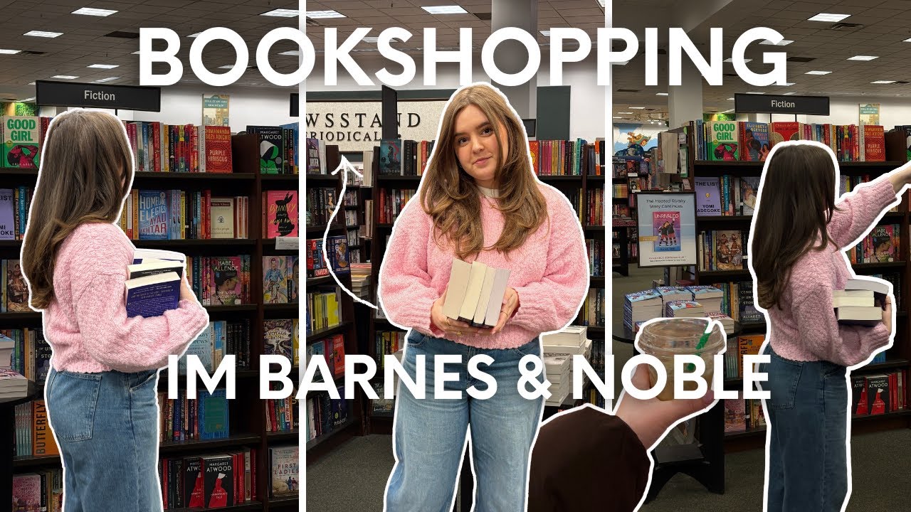 Bookshopping im Barnes & Noble 📚 | So sehen Bookstores in den USA aus 🇺🇸